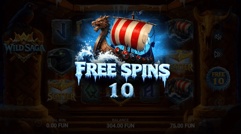 Wild Saga - 10 free spins