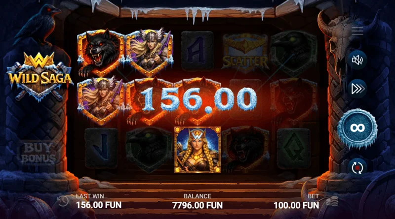 Wild Saga - base game win